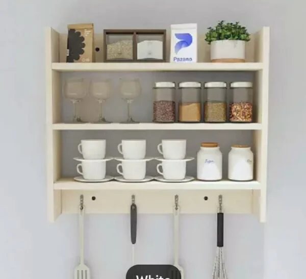 রান্নাঘরের র্যাক মাল্টি ফাংশনাল কিচেন র্যাক অর্গানাইজার শেল্ভ 2