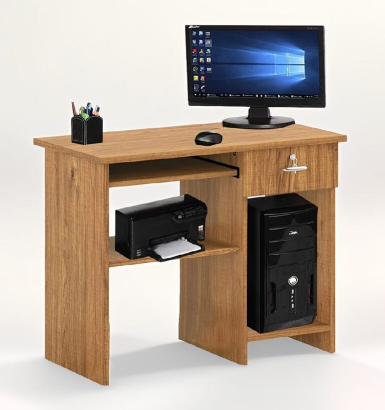 লকার ড্রয়ার/ল্যাপটপ ডেস্ক/ হোম অফিসের জন্য কম্পিউটার ডেস্ক সহ কম্পিউটার টেবিল 2