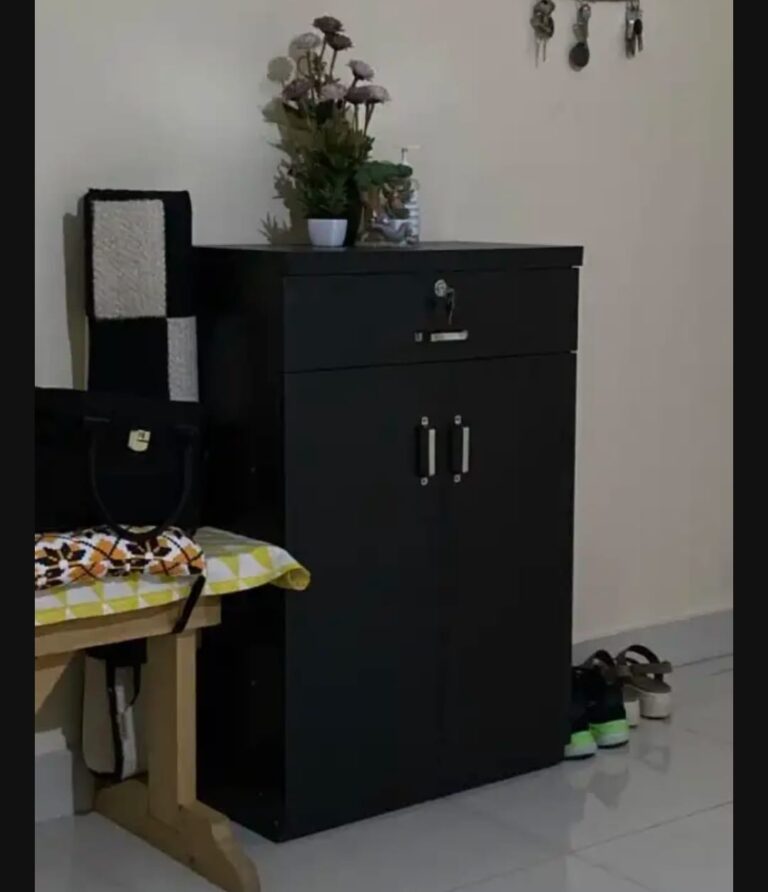 আধুনিক ৪ স্তরের জুতার ক্যাবিনেট, লকার ড্রয়ার সহ জুতার র্যাক 3